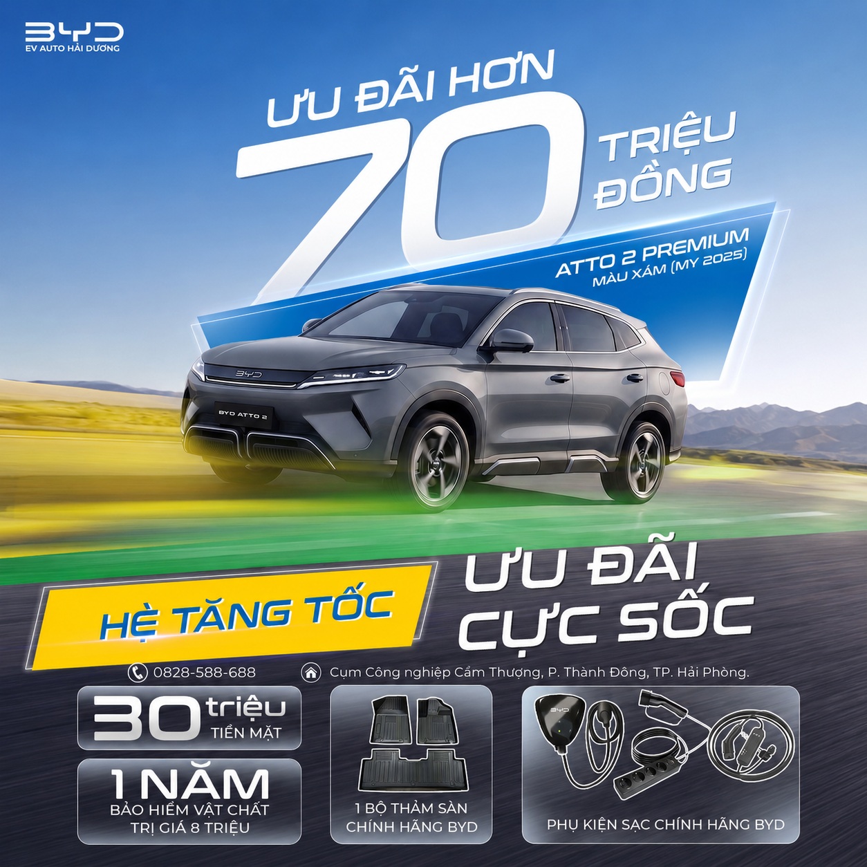 Khuyến mãi xe BYD Atto2