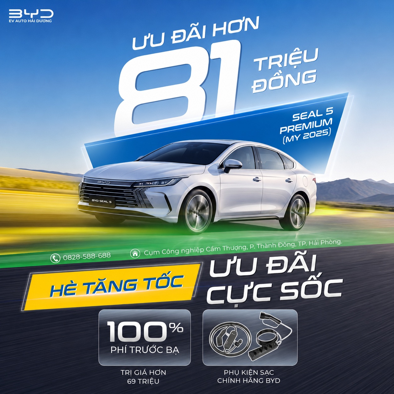 Khuyến mãi xe BYD Seal 5