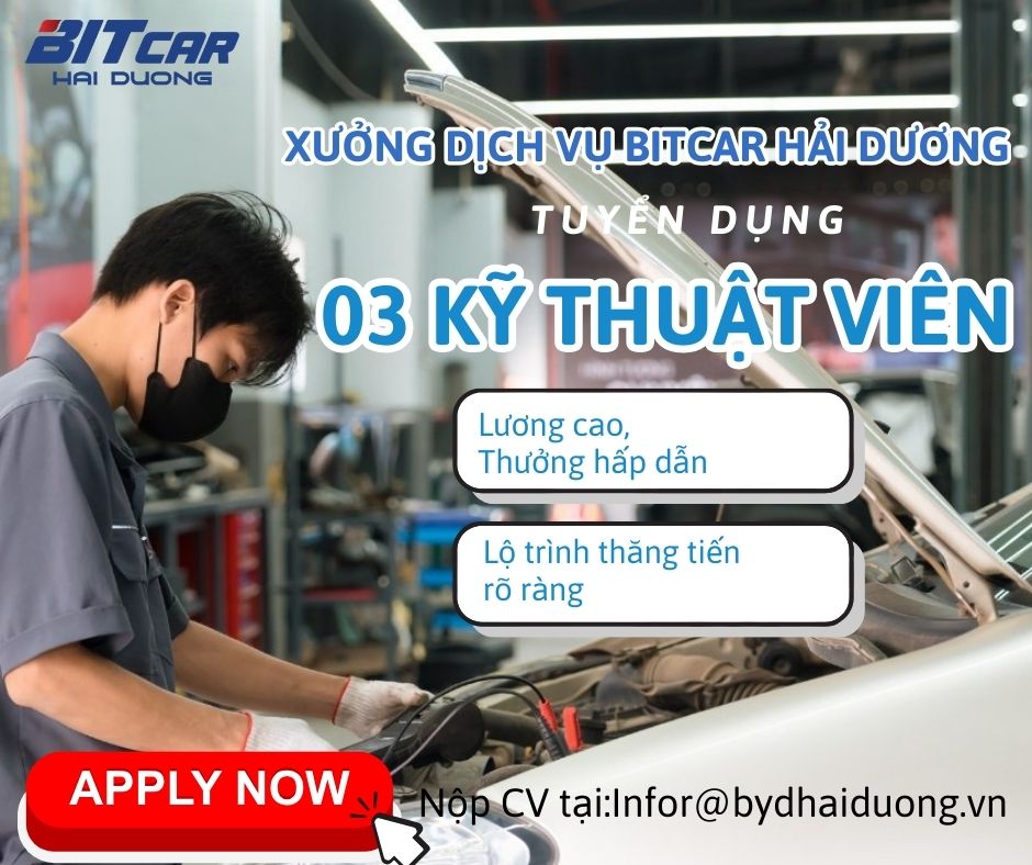 Tuyển dụng nhân sự: Kỹ thuật viên